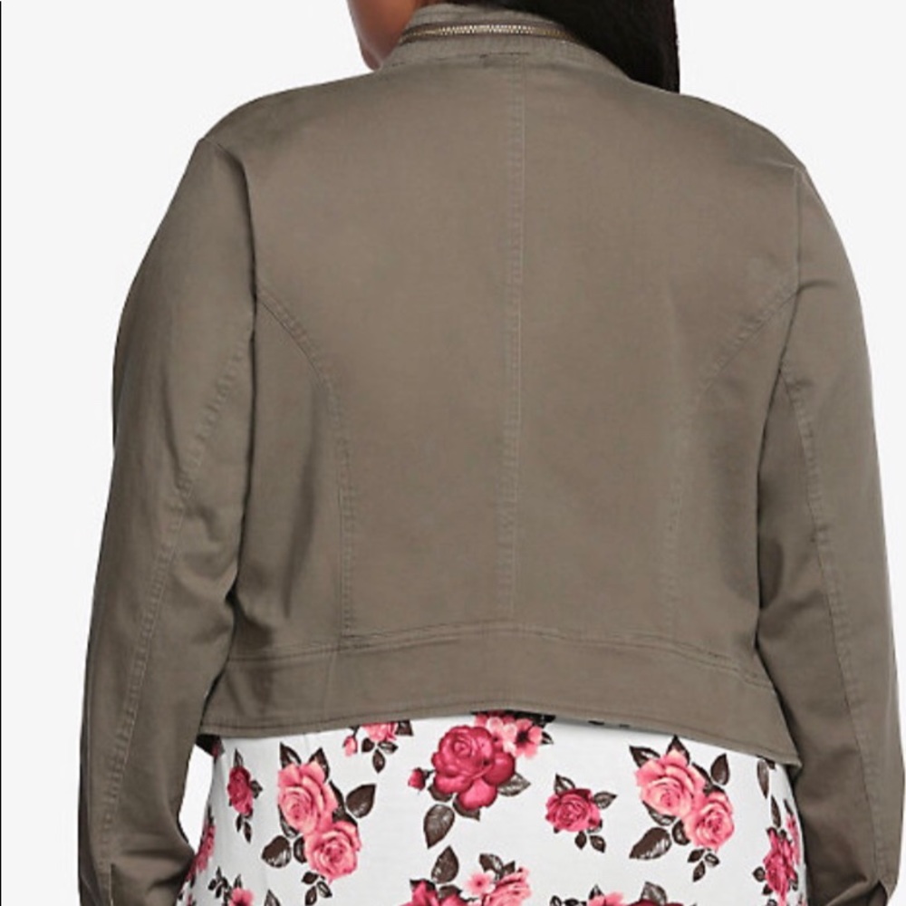 TWILL FITTED JACKET